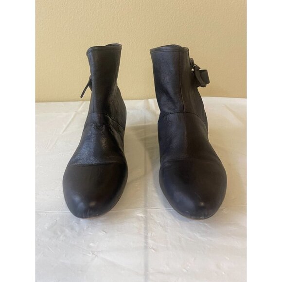 Nine West Vintage Grates Black Ankle Booti  SIZE 9.5 - Picture 2 of 16